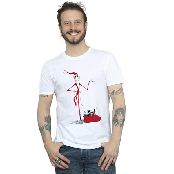 The Nightmare Before Christmas Herr T-shirt för julklappar White 5XL