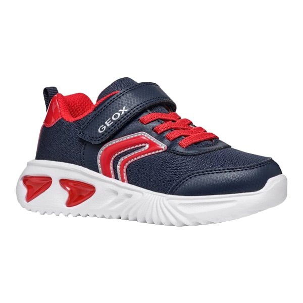 Geox Pojkar Assister B.C Träningsskor 1.5 UK Marinblå/Röd Navy/Red 1.5 UK