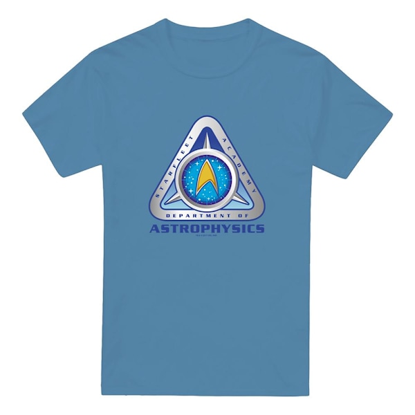 Star Trek Herr Astrofysik T-shirt XL Carolina Blå Carolina Blue XL