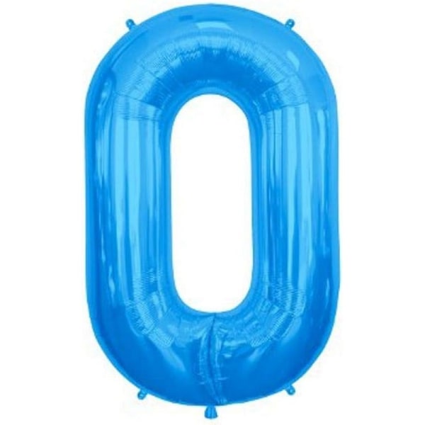 Folat 0 Folieballong One Size Blå Blue One Size