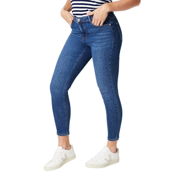 Dorothy Perkins Stretch Skinny Jeans för Kvinnor/Dam i Petite Storlek 6 UK Mid Wash 6 UK R