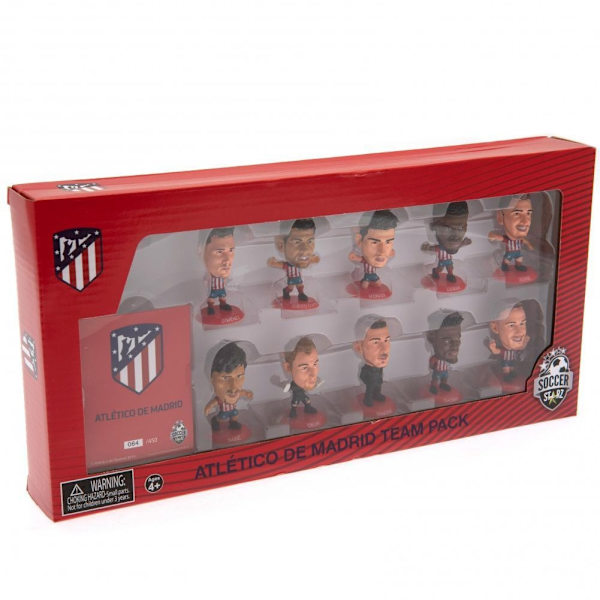 Atletico Madrid FC SoccerStarz Team Pack (10-pack) One Size Multicoloured One Size