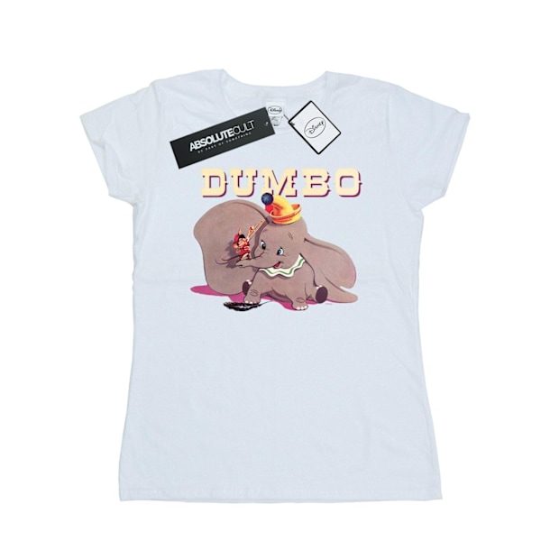 Disney Dam/Kvinnor Dumbo Timothy´s Trombone Bomull T-shirt L White L