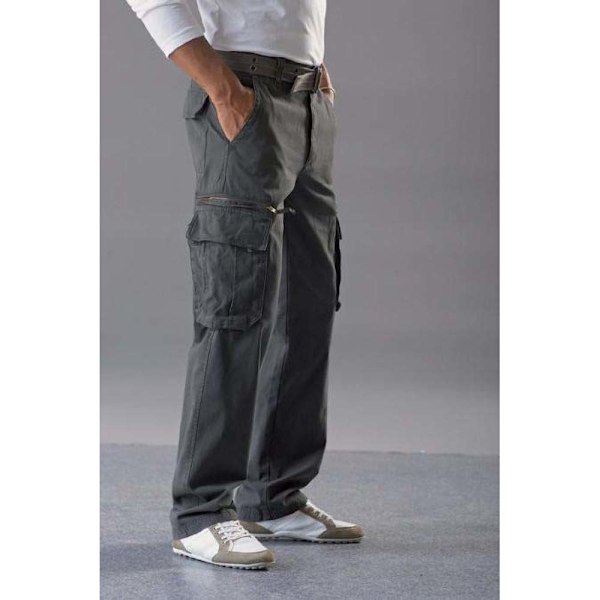 Kariban Spaso Heavy Canvas Workwear Byxa / Byxor XS Mörkgrå Dark Grey XS
