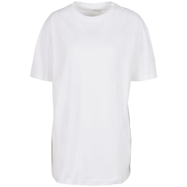 Bygg ditt varumärke Dam/Dam Boyfriend Oversized T-shirt 4XL White 4XL