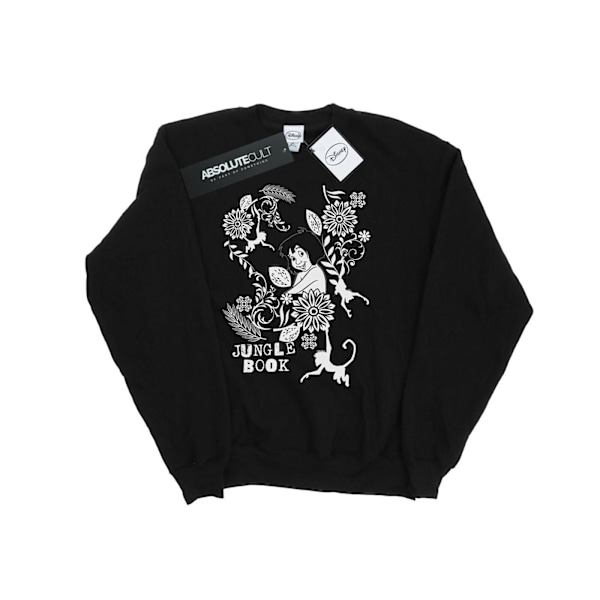 Disney Herr The Jugle Book Mowgli Tale Sweatshirt M Svart Black M