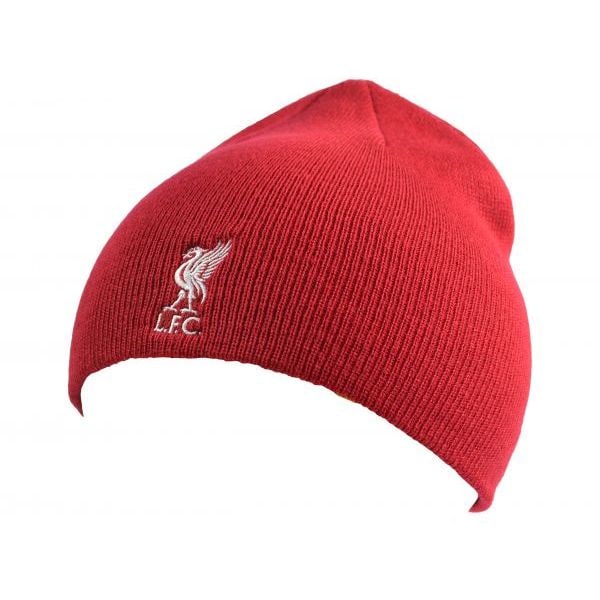 Liverpool FC Crest Stickad Mössa One Size Röd/Vit Red/White One Size