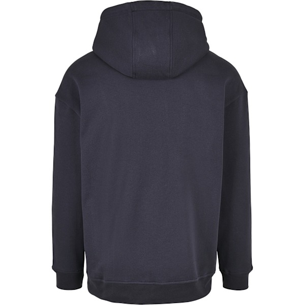 Build Your Brand Basic Oversized Hoodie för män XXL Navy Navy XXL