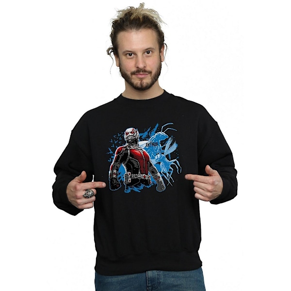Ant-Man Herr Stående Bomullströja M Svart Black M