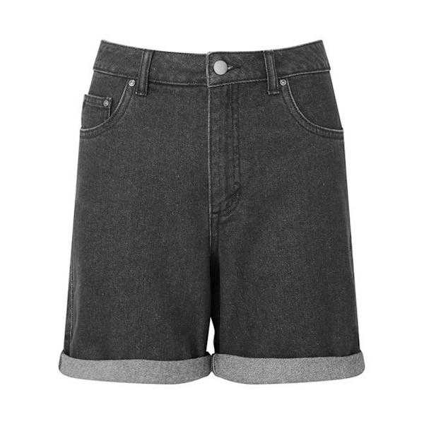 Wombat Damshorts i Denim för Dam/Kvinnor 12 UK Svart Black 12 UK