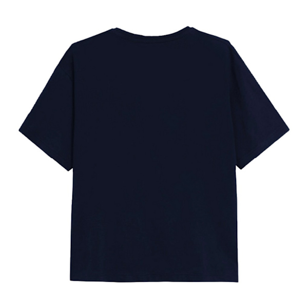 Harry Potter T-shirt för flickor med Hedwig och Hogwarts, 10 år, marinblå Navy 10 Years