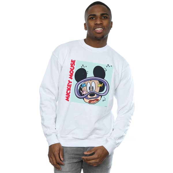 Disney herr Mickey Mouse undervattenströja 3XL vit White 3XL