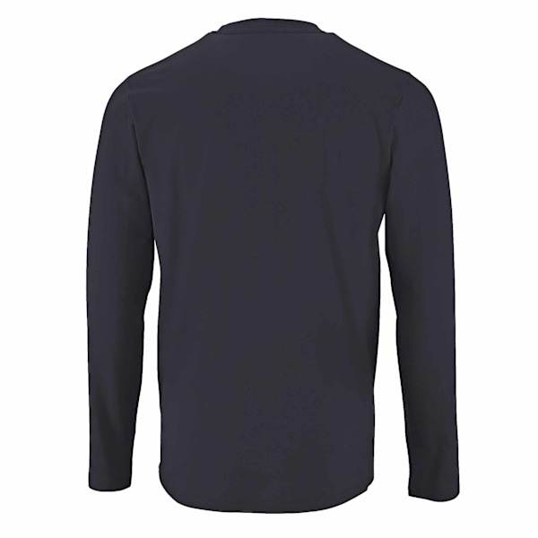 SOLS Imperial Långärmad T-shirt för Män L Musgrå Mouse Grey L