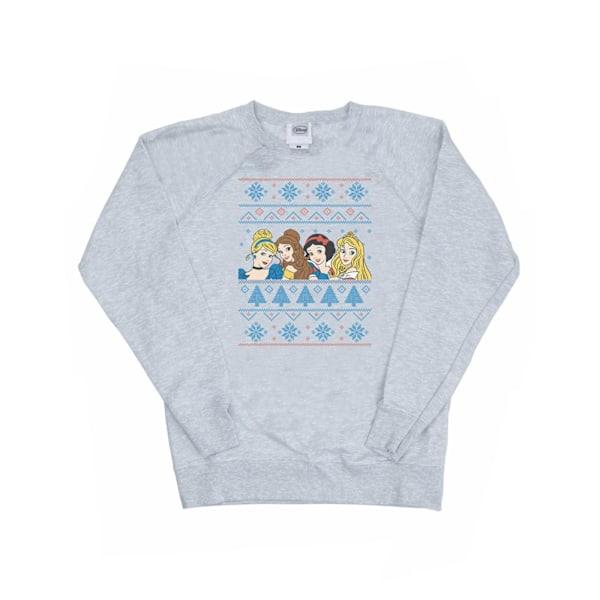 Disney Princess Dam/Damer Jultröja XXL Heather Grey Heather Grey XXL