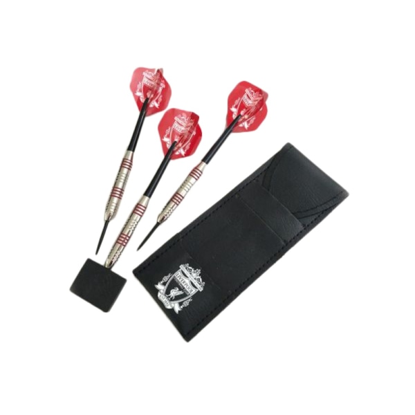 Liverpool FC Leather Dart Set (Pack med 3) One Size Röd/Vit/S Red/White/Silver/Black One Size