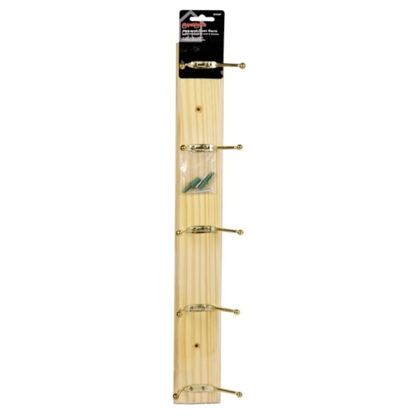 SupaHome 5-kroks klädhängare 49cm x 6.5cm x 1.2cm Beige Beige 49cm x 6.5cm x 1.2cm