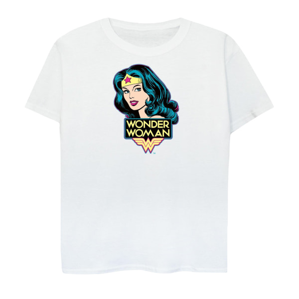 Wonder Woman Herrhuvud bomull T-shirt XXL Vit White XXL