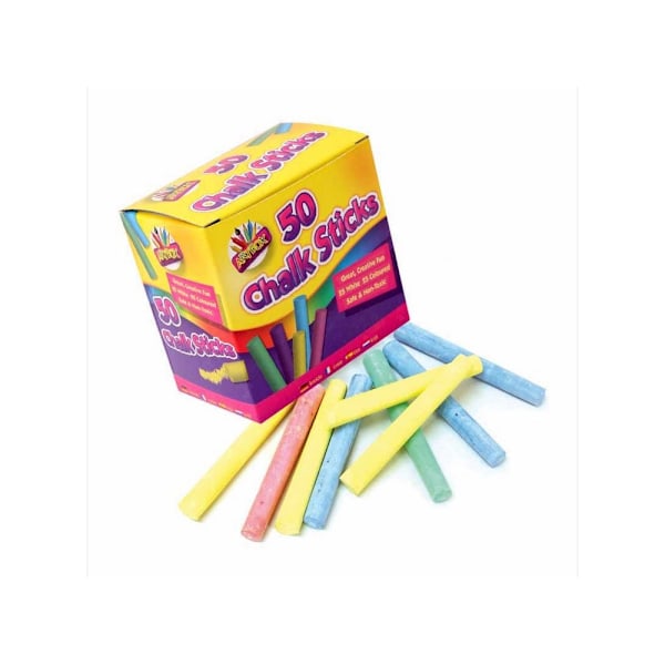 ArtBox Krita (Paket med 50) En Storlek Flerfärgad Multicoloured One Size