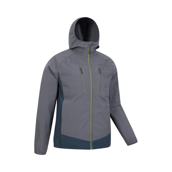 Mountain Warehouse Ambit lättvikts softshelljacka XXL för män Dark Grey XXL