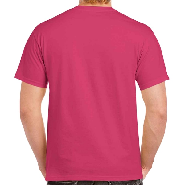 Gildan Herr Heavy Cotton T-Shirt XXL Röd Red XXL