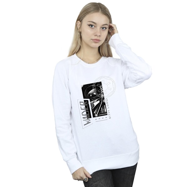 Star Wars Dam/Damer Obi-Wan Kenobi Sith SciFi Collage Sweatshirt White XXL