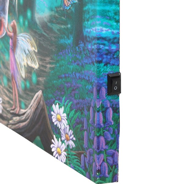 Lisa Parker Fairy Whispers Canvas Framed Plaque One Size Blue/P Blue/Purple/White One Size