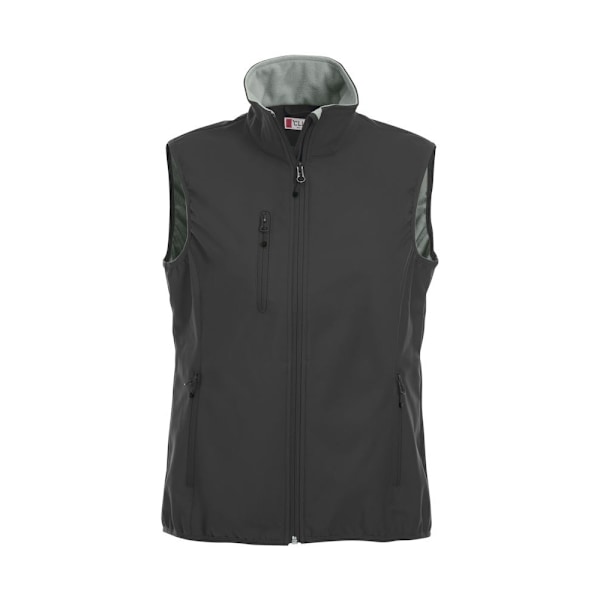 Clique Dam/Kvinnor Enfärgad Softshell Väst S Svart Black S