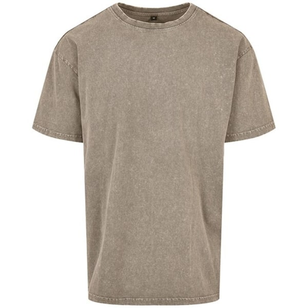 Bygg ditt varumärke Herr Oversize T-shirt S Mörk Khakifärgad Dark Khaki S