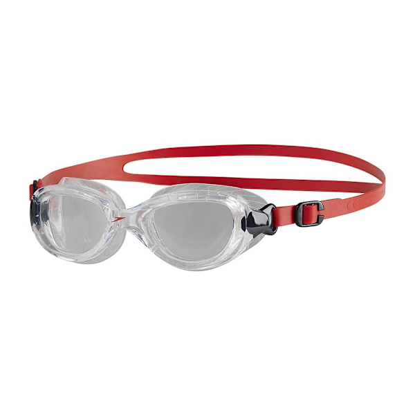Speedo Futura Classic simglasögon för barn, en storlek Red/Clear One Size