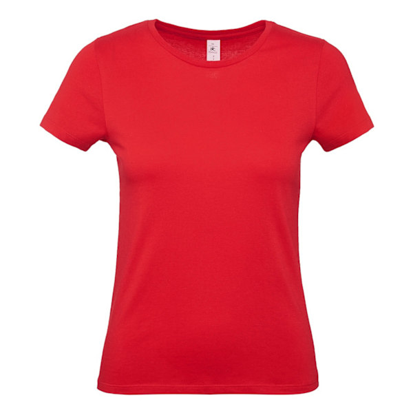 B&C Dam/Dam #E150 Tee 3XL Röd Red 3XL