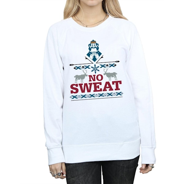 Disney Dam/Kvinnor Frozen Oaken No Sweat Sweatshirt S Vit White S