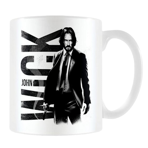 John Wick Yeah I´m Thinking I´m Back Mugg 12cm x 10.5cm x 9cm Vit White/Black 12cm x 10.5cm x 9cm