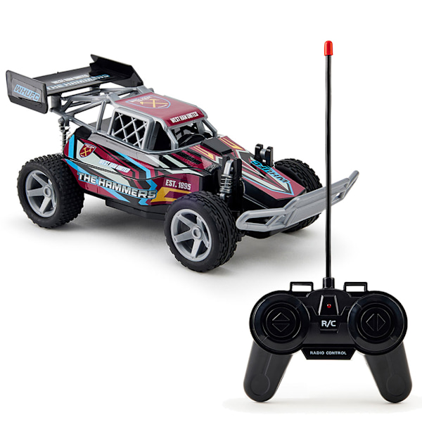 West Ham United FC The Hammers Fjärrkontroll Buggy En Storlek Cl Claret Red/Silver/Black One Size
