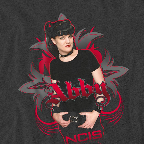 NCIS Unisex Vuxen Gotisk Abby T-Shirt XL Kolgrå Charcoal XL