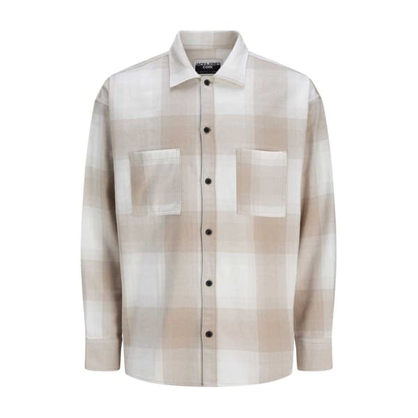 Jack And Jones Herr Darren Regular Långärmad Skjorta XXL Cloud Cloud Dancer XXL