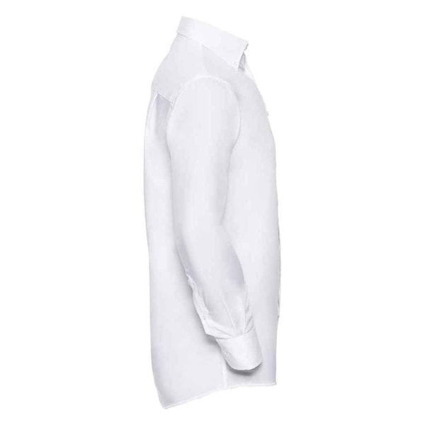 Russell Collection Herr Ultimate Långärmad Skjorta 15.5 White 15.5in