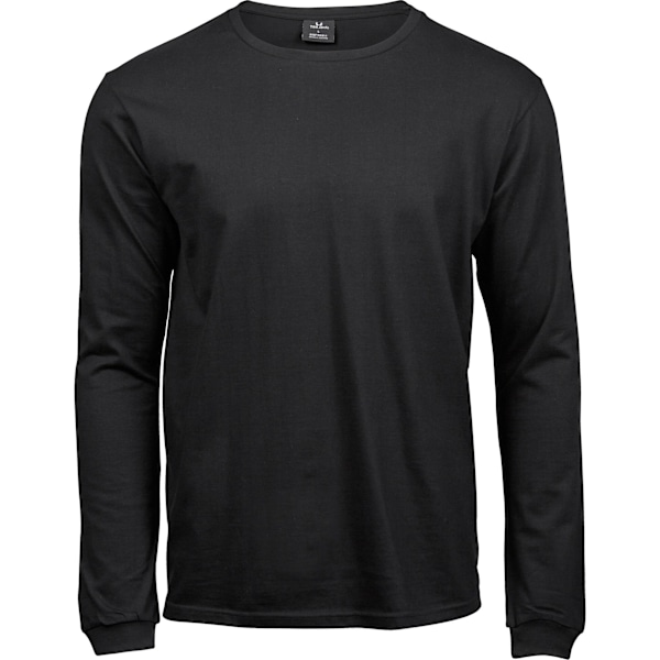 Tee Jays Herr Soft Long-Sleeved T-Shirt 3XL Svart Black 3XL