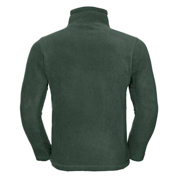 Russell Herr Zip Neck Outdoor Fleece Top S Flaskegrön Bottle Green S