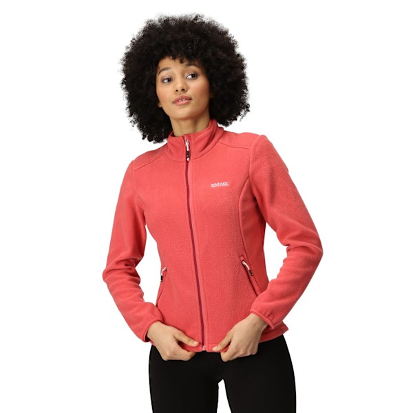 Regatta Dam/Kvinna Floreo IV Helzippade Fleecejacka 20 UK Mineralröd Mineral Red 20 UK