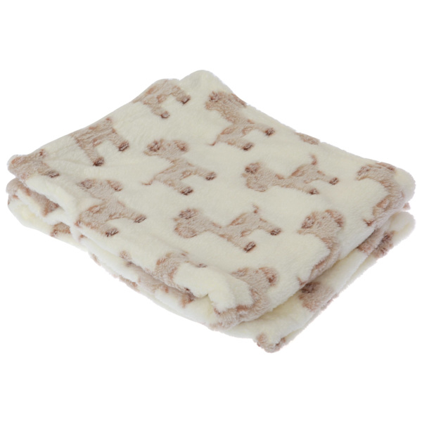 Baby Cupcake/Giraff Design Pojke/Flicka Mjuk Barnvagnsfilt 75cm x 1 Cream/Giraffe 75cm x 100cm