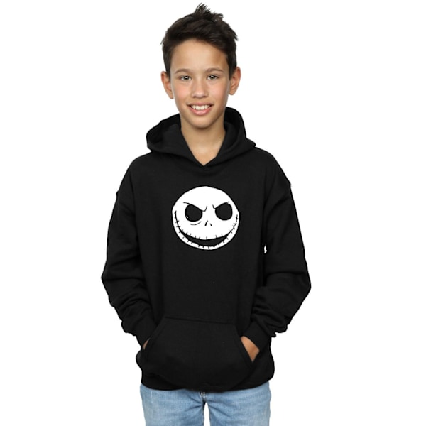 Disney Boys Nightmare Before Christmas Jack Skellington Face Ho Black 7-8 Years