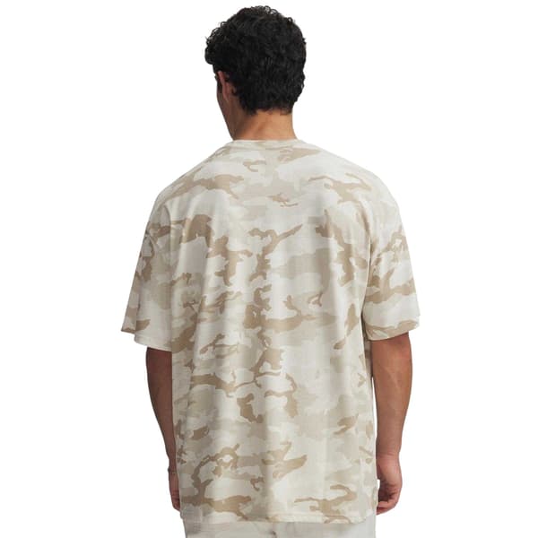 Under Armour Herr Tungvikts T-shirt M Stone/Vit Stone/White M