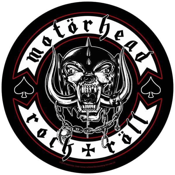 Motorhead Biker Patch One Size Svart/Vit/Röd Black/White/Red One Size