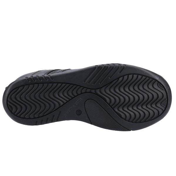 Hush Puppies Harvey Läderskolskor för Pojkar 4 UK Svart Black 4 UK