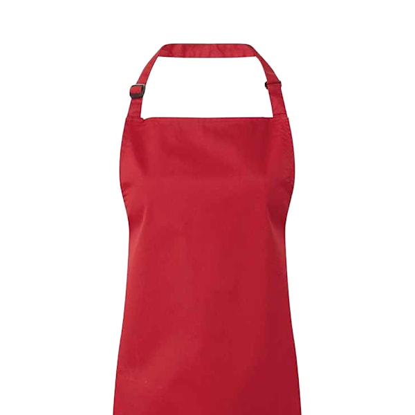 Premier Unisex Vuxen Färger Full Förkläde En Storlek Röd Red One Size