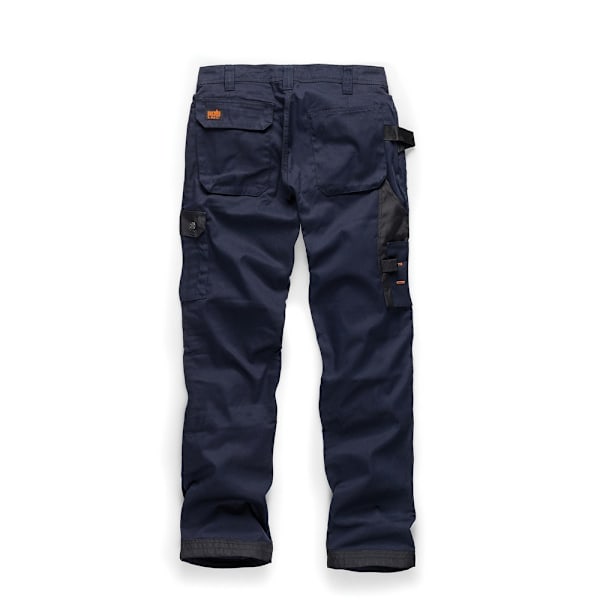 Scruffs Plus Work Trousers 30R Navy för män Navy 30R