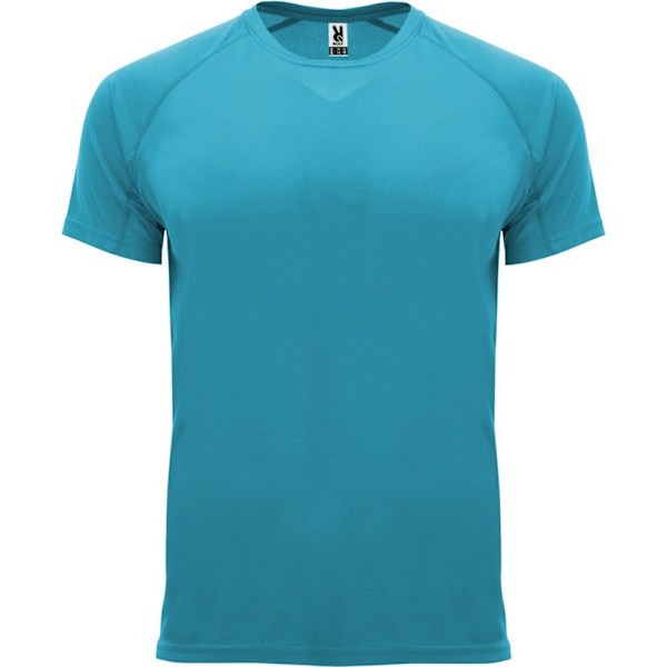 Roly Bahrain T-shirt för män, kortärmad, sport, S, turkos Turquoise S