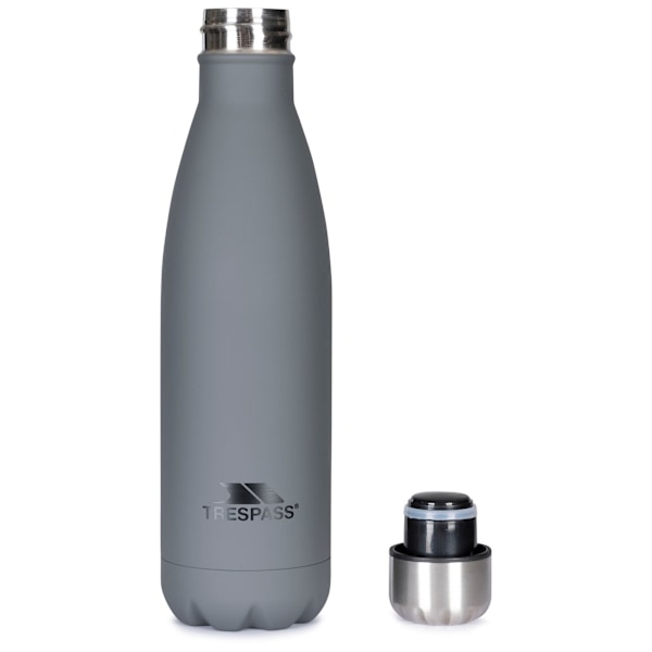 Trespass Cerro Termisk Flask En Storlek Grå Grey One Size