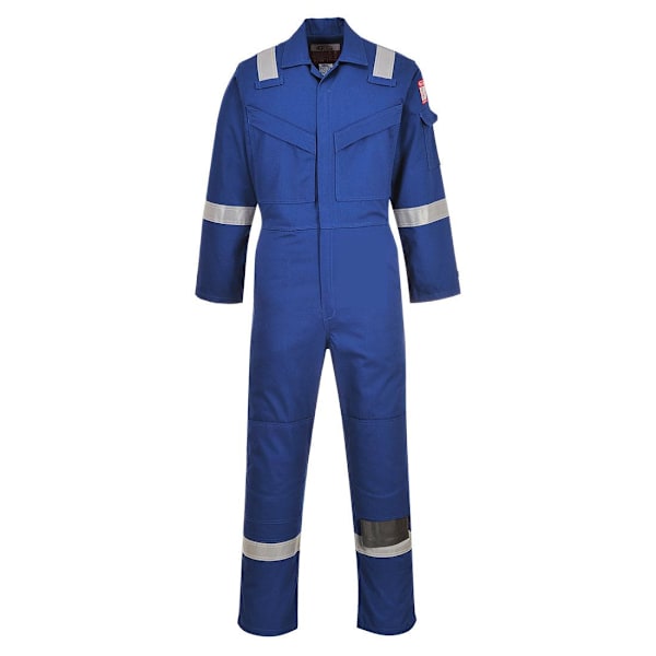 Portwest Unisex Vuxen Flamskyddad Antistatisk Overall XS R Royal Blue XS