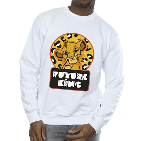 Disney Herr The Lion King Future Simba Sweatshirt M Vit White M